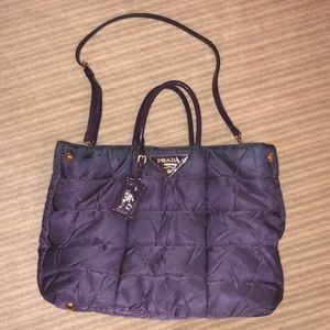 Prada Bag in Purple Down— 100% authentic